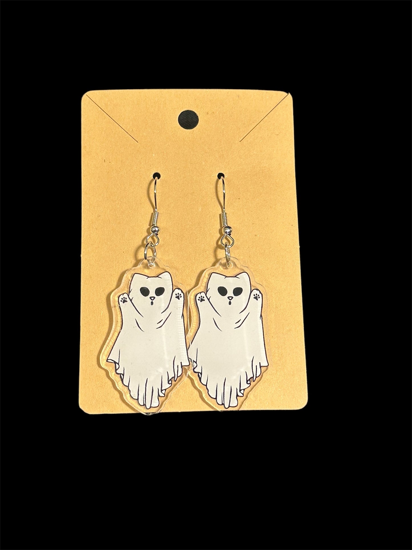 Ghouly Cat Earrings