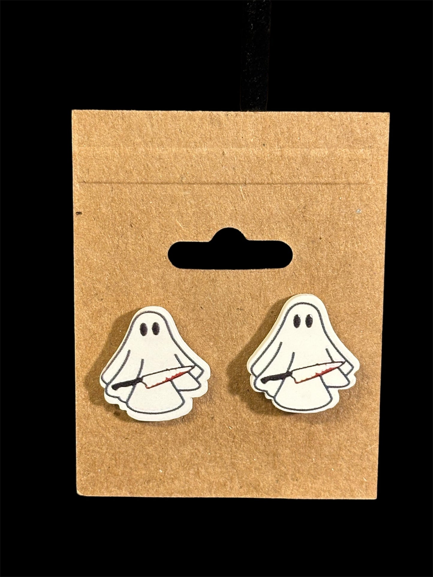 Knife Ghost Earrings