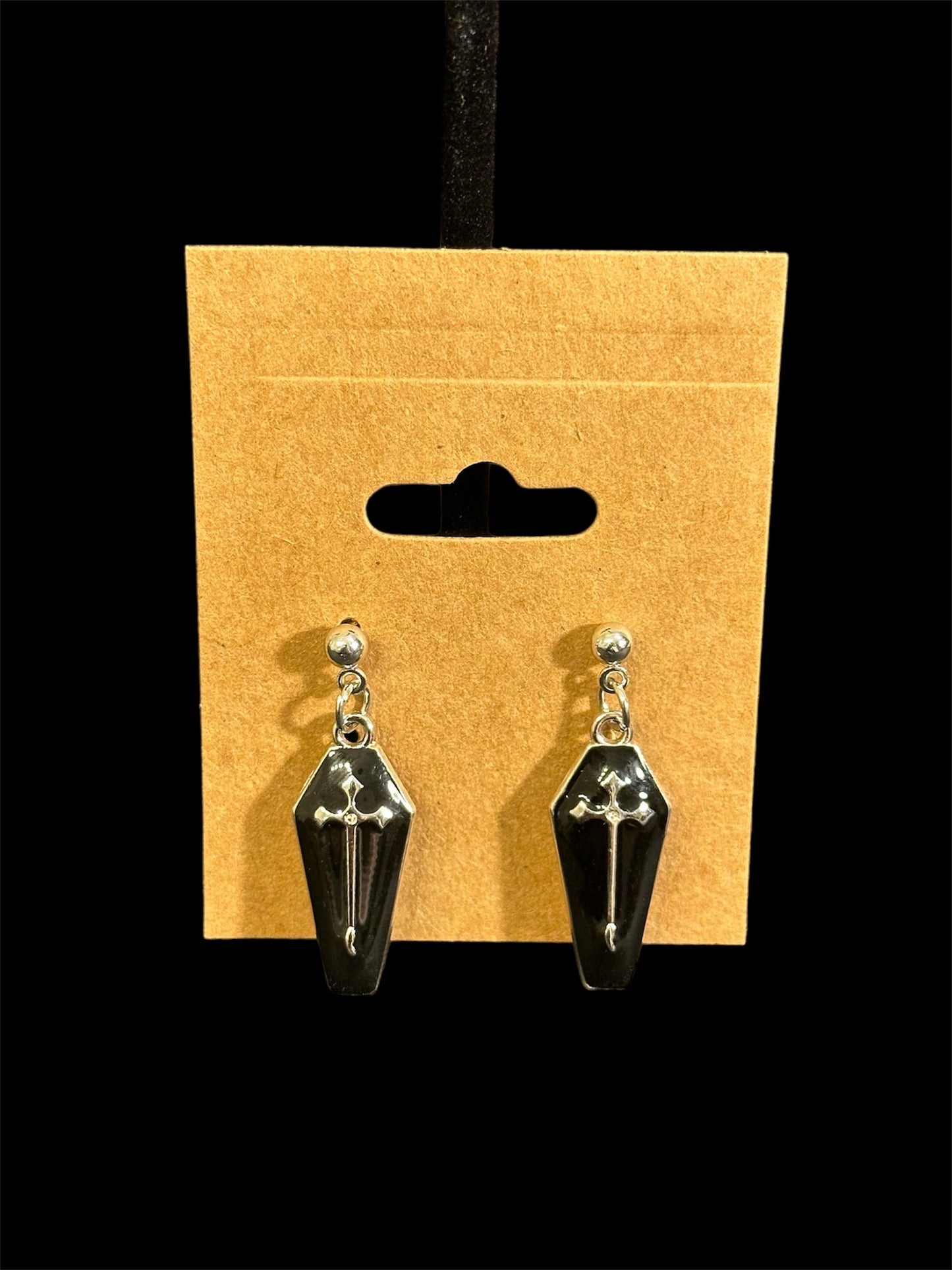 Coffin Earrings